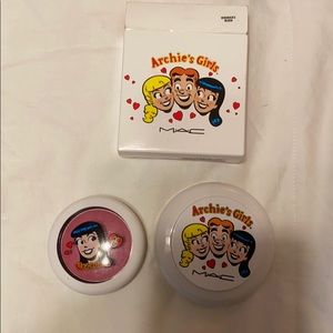 MAC limited edition blush and highlight.